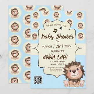 Je bent Grrreat Schattige Leeuw Baby Jongen  Kaart