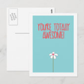 Je bent helemaal geweldige briefkaart (Voorkant / Achterkant)