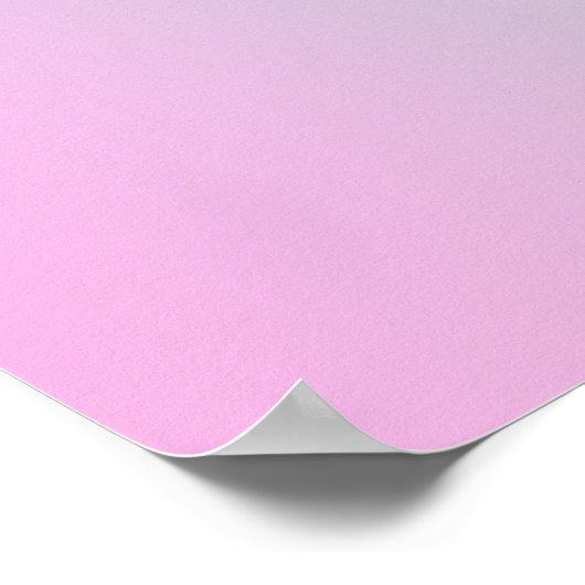 "Je bent het beste" regenboogpasteelgradiënt Poste Poster (Hoek)