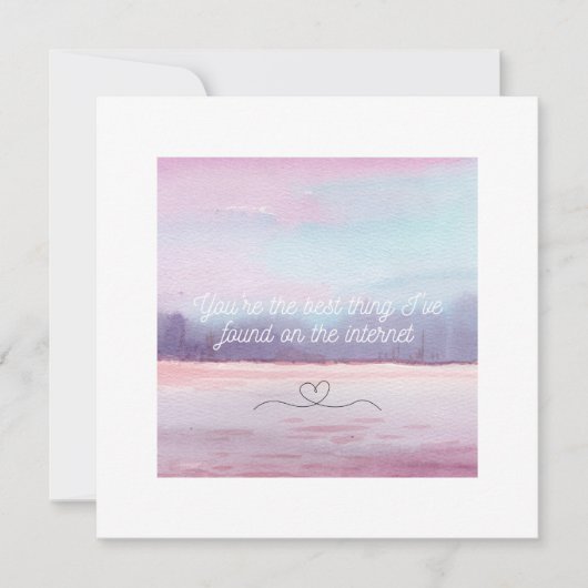 Je bent het beste wat ik op internet heb gevonden. (Voorkant)