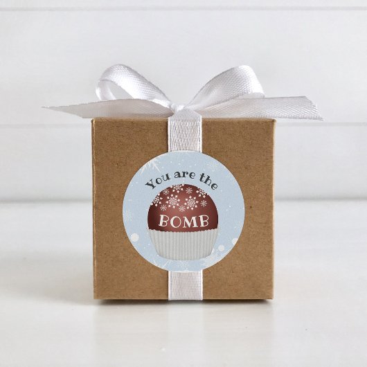 Je bent het Bomb Hot Chocolate Bomb Label