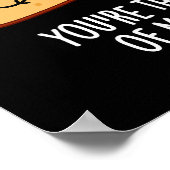 Je bent het doof van mijn leven grappige brood, br poster (Hoek)