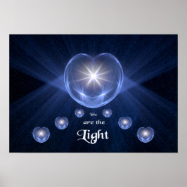 Je bent het licht poster