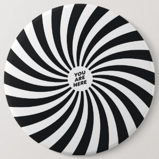 JE BENT HIER RONDE BUTTON 6,0 CM