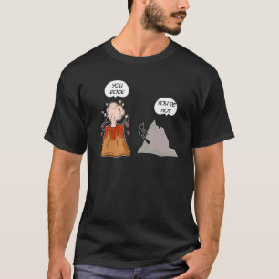 Je bent Hot Volcano Mountain Geology Science Pun J T-shirt