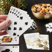 Je bent iets magisch-goudeenhoorns speelkaarten (Insitu)