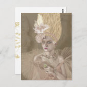 Je bent laat briefkaart (Voorkant / Achterkant)