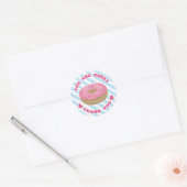 Je bent lief roze donut dank u Sticker (Envelop)
