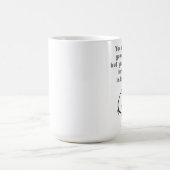 "Je bent maar één keer jong" Koffiemok (Center)