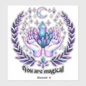 Je bent Magisch Sticker (Vel)