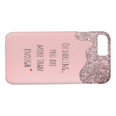 Je bent meer dan genoeg citaat Case-Mate iPhone case (Achterkant (Horizontaal))