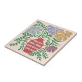 Je bent meer dan je denkt tegeltje (Zijkant)