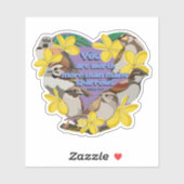 Je bent meer waard dan veel mussen sticker (Vel)