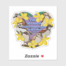 Je bent meer waard dan veel mussen