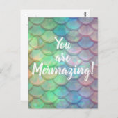 Je bent Mermazing Briefkaart (Voorkant / Achterkant)