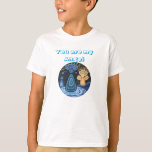 Je bent mijn Angel Abstract Art Kinder T-shirt