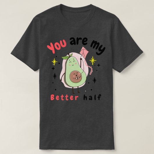 je bent mijn betere halve Classic TShirt (Design voorkant)