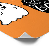 Je bent mijn BOO Halloween Ghosts Poster (Hoek)