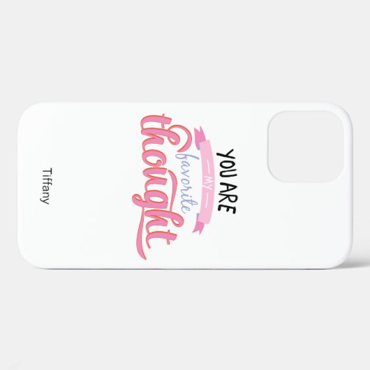 Je bent mijn favoriete gedachte Case-Mate iPhone case (Achterkant (horizontaal))