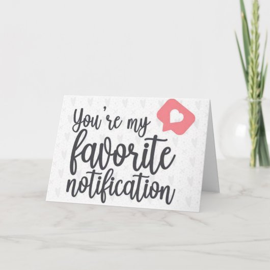 ** JE BENT MIJN FAVORIETE MELDING ** LIEFDE KAART (Voorkant)