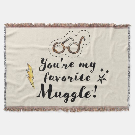Je bent mijn favoriete Muggle™ Deken (Voorkant)