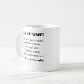 Je bent mijn favoriete Valentijnsdag cadeau voor h Koffiemok (Voorkant links)