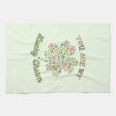 Je bent mijn geluk theedoek (Horizontaal)