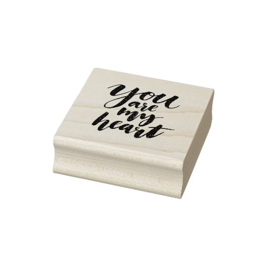 Je bent mijn hart rubberstempel (Stempel)