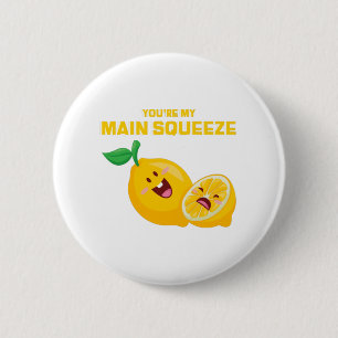 Je bent mijn hoofdknijper ronde button 5,7 cm