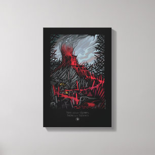 Je bent mijn koningin, nu en altijd canvas afdruk