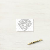 Je bent mijn kostbare post-it® notes (Op bureau)