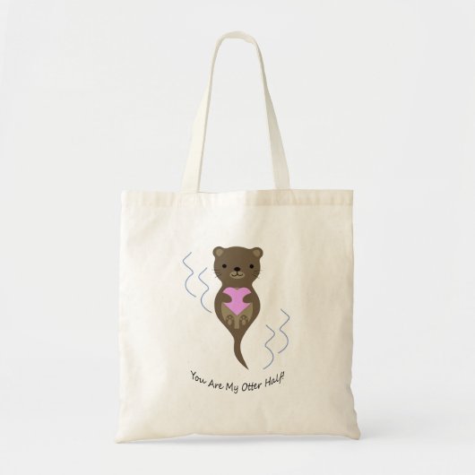Je bent mijn otter half otter tote bag (Voorkant)