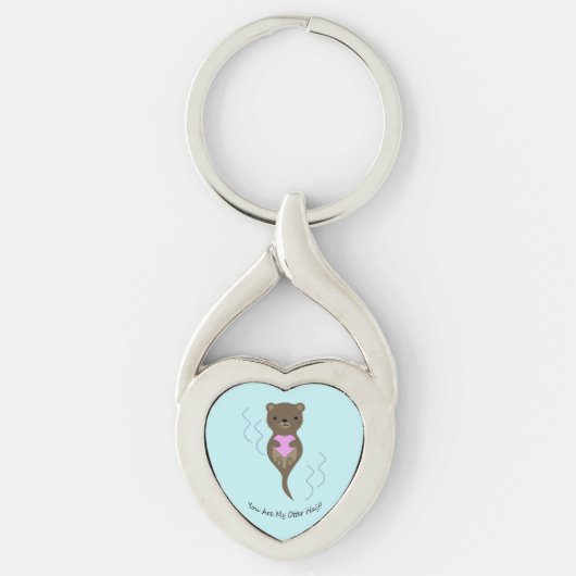 Je bent mijn Otter Half Sleutelhanger (Voorkant)