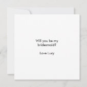 Je bent mijn persoonlijke platte kaart (Achterkant)