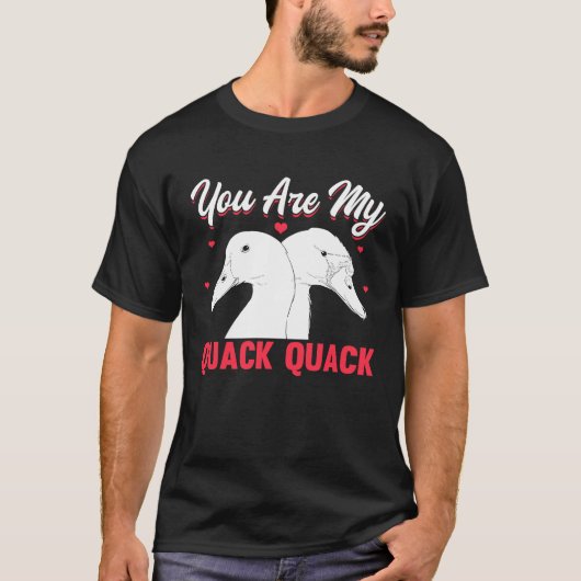 Je bent mijn quack quack verjaardagsluiers mum run t-shirt (Voorkant)