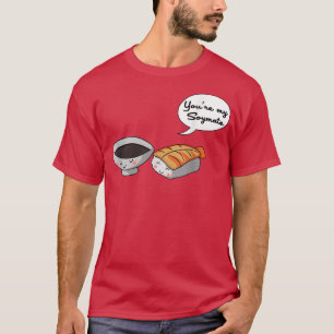 Je bent mijn Soymaat - Soulmate Japans Sushi Coupl T-shirt