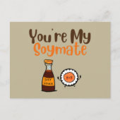 Je bent mijn Soymaat, Soy Briefkaart (Voorkant)