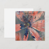 Je bent mijn ster feestdagenkaart (Voorkant / Achterkant)