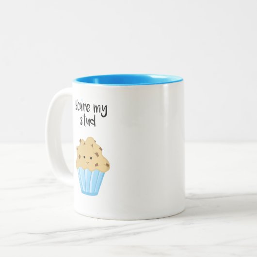 Je bent mijn stud MUFFIN - Mok (Voorkant links)