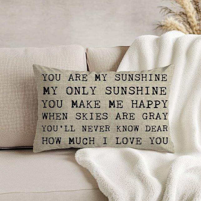 JE BENT MIJN SUNSHINE | Accent Pillow Kussen (Creator heeft geüpload)