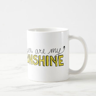 Je bent mijn Sunshine Coffee Mok