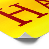 Je bent mijn SUNSHINE Geluk. . . Poster (Hoek)