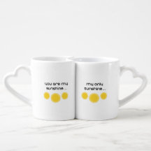 Je bent mijn Sunshine Mok set 15 oz.