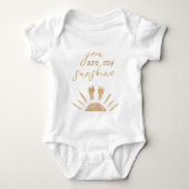 Je bent mijn Sunshine Nursery Boho Decor Romper (Voorkant)