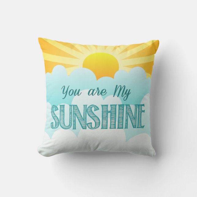 Je bent mijn Sunshine Pillow Kussen (Voorkant)