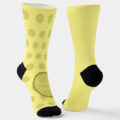 Je bent mijn Sunshine Polka Dot Mismatch Socks. Sokken (Gebogen)