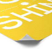 Je bent mijn Sunshine Poster (Hoek)