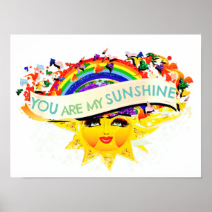 JE BENT MIJN SUNSHINE POSTER