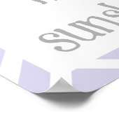 Je bent mijn Sunshine Poster (Hoek)