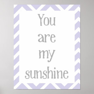 Je bent mijn Sunshine Poster